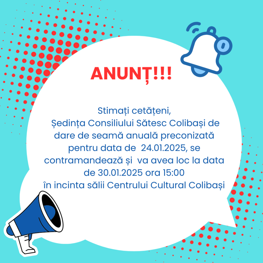 Blue And White Illustrative Important Announcement Facebook Post